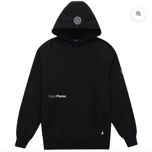 Paper Planes Helping Hands Hoodie black Mens size 2XL